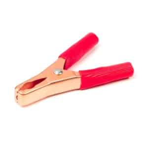 PINCES ELECTRIQUES POUR TEST 50 AMP ROUGE