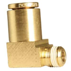 RACCORD POUSSOIR 90 DEG 1/4 PIPE X 1/4 HOSE