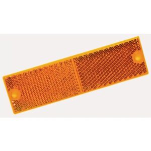 REFLECTEUR 1-1/4 X 4-3/8 PO AMBRE