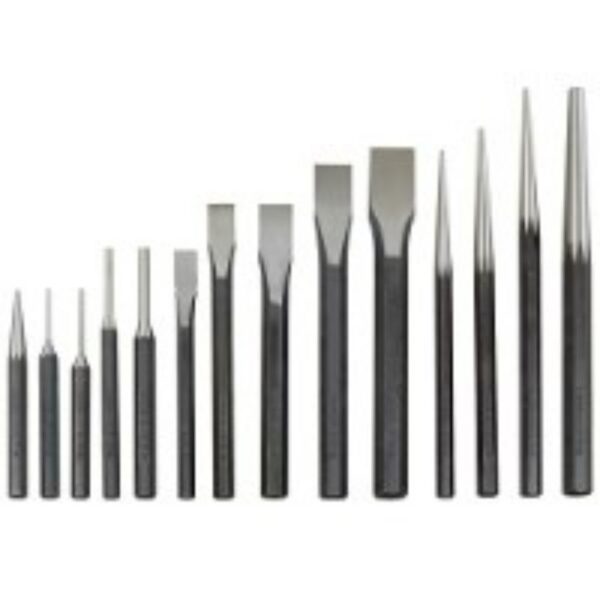 SET DE PUNCH ET CISEAU 14 PIECES PG215
