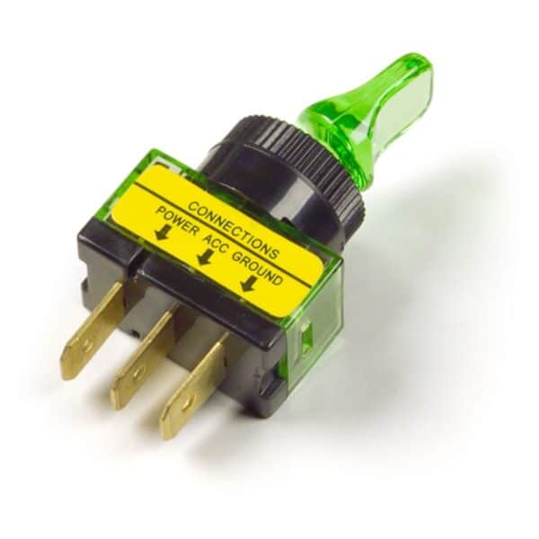 COMMUTATEUR ON/OFF 20 AMP VERT