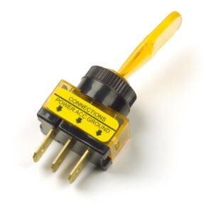 COMMUTATEUR ON/OFF 20AMP AMBRE