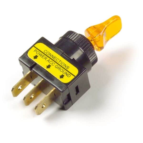 COMMUTATEUR ON/OFF 20AMP AMBRE