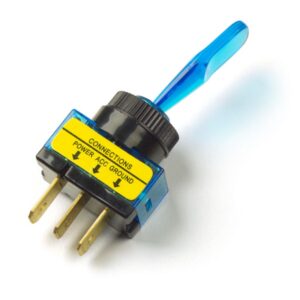 SWITCH ON/OFF 20AMP BLEU