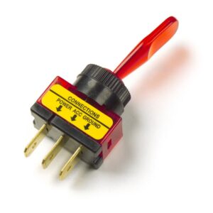 COMMUTATEUR ON/OFF 20AMP ROUGE