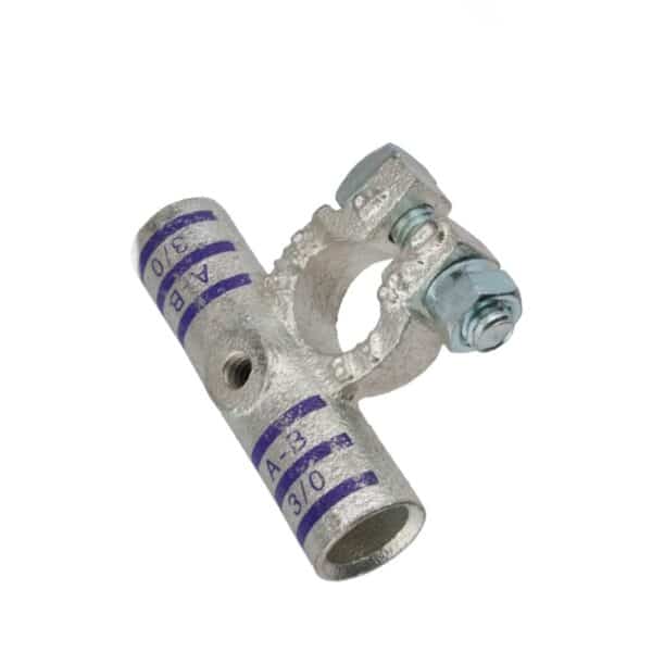 TERMINAL POSITIF FLAG SOUDABLE 3/0GA MAUVE