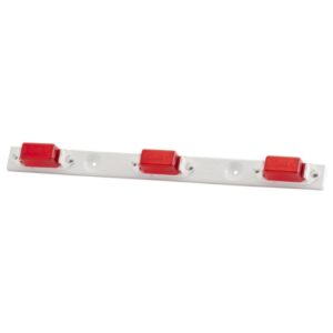 TRI-WAY/BARRE LUMIERE 16-1/2 3 LUMIERES RECT. ROUGE