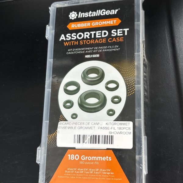 ENSEMBLE GROMMET / PASSE-FIL 180PCS