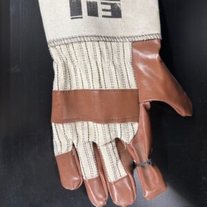 GANTS EIJ EN CUIR BRUN