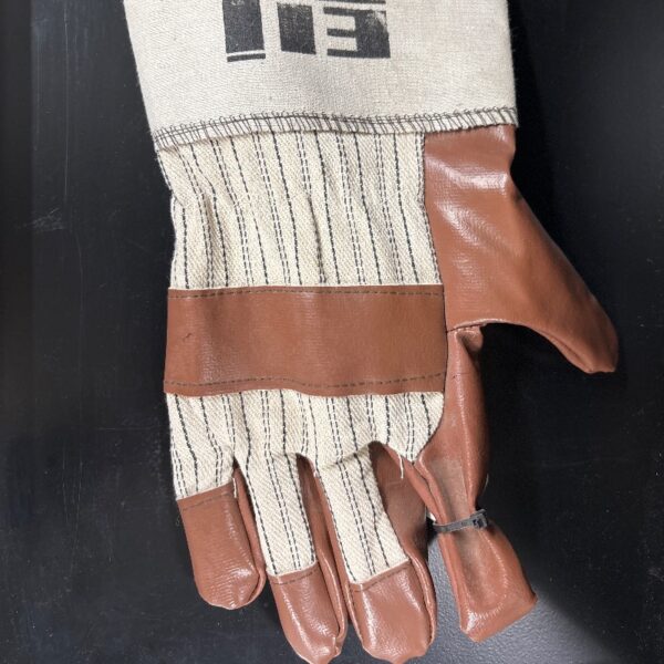 GANTS EIJ EN CUIR BRUN
