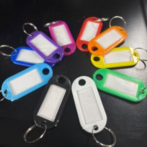 PORTE-CLES PLASTIQUE IDENTIFICATION