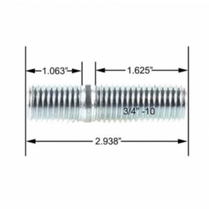 STUD DE ROUE 3/4-10 (ROUE CRAPAUD)