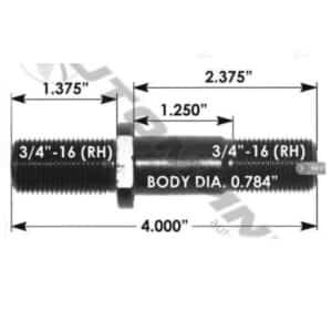 STUD DE ROUES R005561R