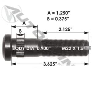 STUDS DE ROUES R005997