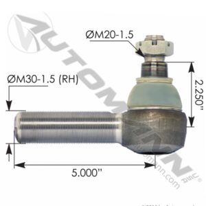 TIE ROD METRIC MACK