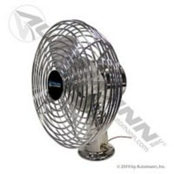 VENTILATEUR / DASH FAN 12 VOLTS HD METAL 6 POUCES