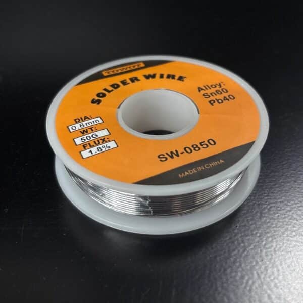 AIM FIL A SOUDER 60/40 FIL ACIER 0.08MM