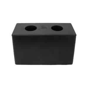 PARE-CHOC RUBBER BUMPER 6 X 3 1/4 X 3 1/2