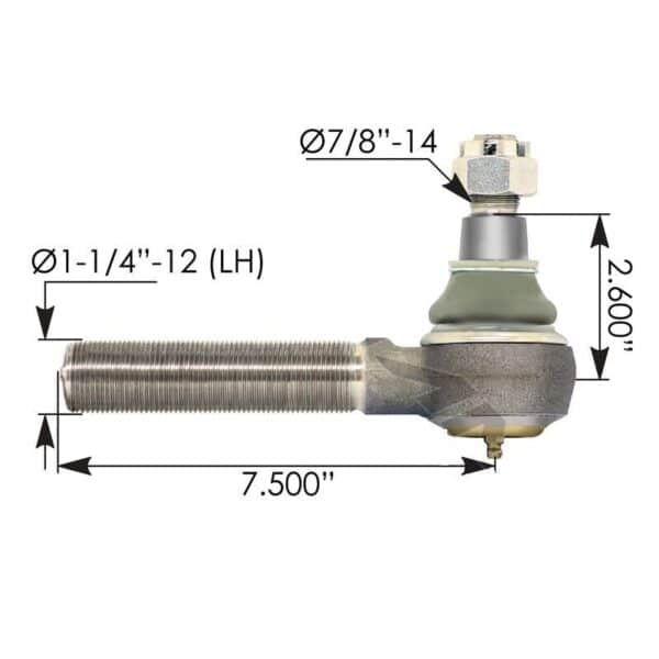 TIE ROD END EMBOUT DE BIELLETTE