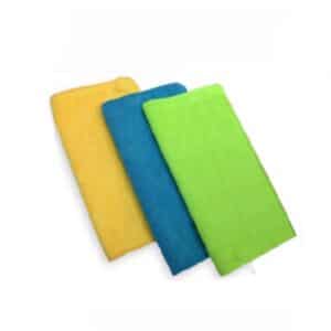 PAQUET GUENILLES MICROFIBRES VERTE 14'' (PK10)