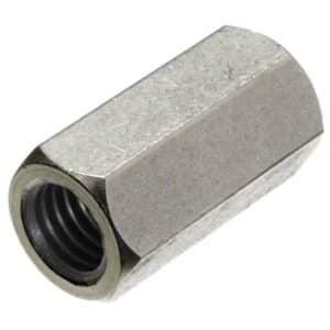 HEX COUPLING NUT PLTD 1/2-13 NC