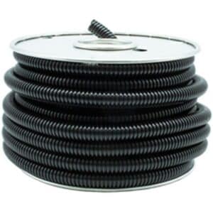 GAINE FENDUE NOIRE 3/4PO (VENDU AU PIED)