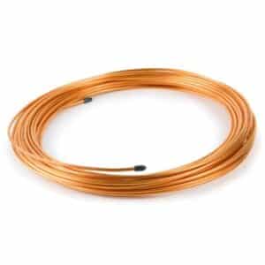 TUBE FREINS CUIVRE 1/8 25 PIEDS VENDU AUX POUCES