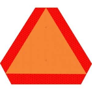 TRIANGLE REFLECTEUR POUR VEHICULE LENT ALUMINIUM