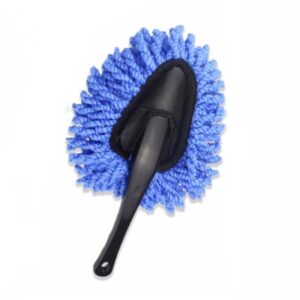 BROSSE TAMPON A LAVER MICROFIBRE CHENILLE BLEU
