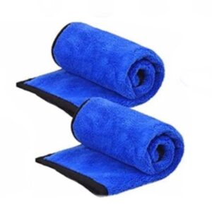 PAQUET DE 2 MICROFIBRES 12'' X 12''