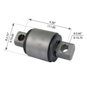 BUSHING TORQUE ROD E2226 COUSSINET BRAS DE SUSPENSION