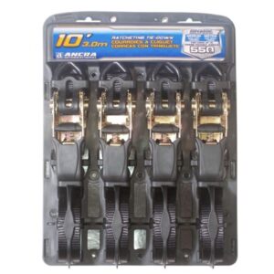 COURROIE A CLIQUET 1PO X 10PO PAQUET DE 4