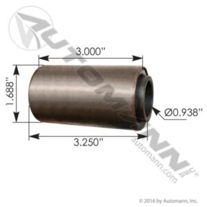 COUSSINET BUSHING DE SUSPENSION  CAOUTCHOUC ET ACIER