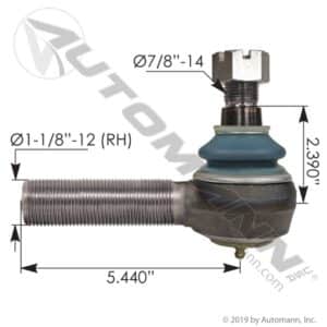 TIE ROD END R230069 EMBOUT DE BIEILLETTE