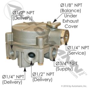 VALVE RELAIS R-8